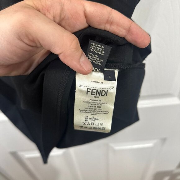 Fendi Monster Eye Graphic Logo T-shirt - Picture 3 of 16